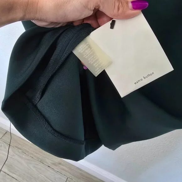 Calvin Klein Green Sleeveless Sheath Dress - Size 6 - NWT - Picture 6 of 13